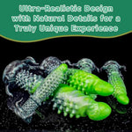 Fantasy Dildo With Devil'S Tentacle - Liquid Silicone Anal Plug With Powerful Suction Cup G-Spot Stimulation For Men Women, Waterproof Sex Toy Unisex Thrusting Dildo (A107Xs-Lh)