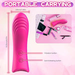 Finger Vibrator With App Adult Sex Toys For Women, 9 Vibrations & Heating Function Clitoral G-Spot Nipple Butterfly Vibrators, Sexual Pleasure Tools For Women Mini Vibrator Couples Sex Toys