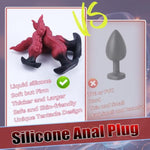 9.05In Large Tentacle Dildo Anal Plug,Silicone Butt Plug For Safe Penetration,Adult Anal Sex Toy Monster Dildo,Wearable Fantasy Toy Prostate Plug For Men Women Couple Gay