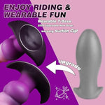 6.3" Large Butt Plug Anal Plug With Big Knot, Huge Buttplug Silicone Anal Plugs Wearable Anal Sex Toys, Anal Dildo Monster Horse Dildo With Suction Cup, Anal Trainer Dilator Adult Toy For Men Women