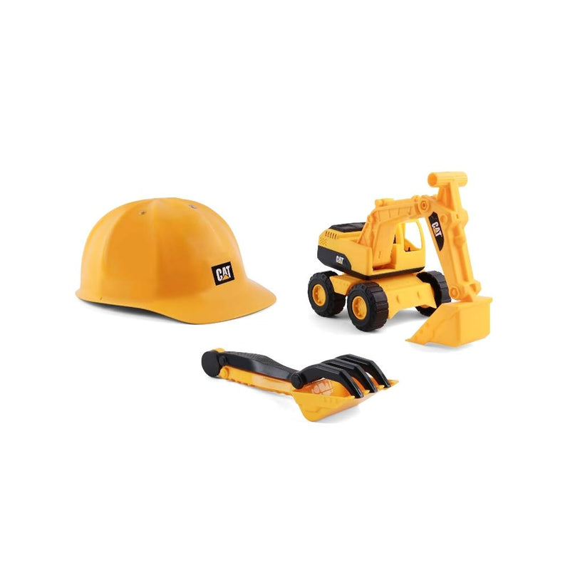 CAT Construction Toys, Excavator Sand Set Outdoor Toys - 10” CAT Toy Dumps