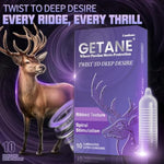 Ultral Ribbed Lubricated Condoms, Comfortable And Intensified Lubricant Condoms For Men, Premium Natural Latex, 10 Count Pack