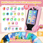 Kids Phone For Girl Toys, Christmas Birthday Gifts For Toddler Age 3-10 Year Old Girls Boys Toys, Kids Toddler Smart Phone, Detective Educational Learning Toys With 2.8" Touchscreen, Music Video Game