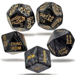 Sex Dice Naughty Positions Dice For Adult Couple Sex Games Romantic Foreplay Couple Sex Toy For Lover 5 Pcs