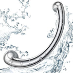 7.8 Inch G-Spot Massage Metal Wand - 1.52 Pounds Double Ended Stainless Metal Massager Prostate Anal Vaginal Masturbation Stick Sex Toy For Women Men Couple