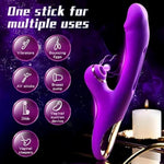 Powerful G-Spot Vibrating Dildo, Female Couples Sex Toys G-Spot Vibrator With Clitoral Sucking And Vibrating Function, More Powerful 7-Speed Motor, Powerful Sucking Clitoral Stimulation Massager