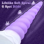 Silicone Anal Stretcher Butt Plug, Soft Trainer Dildo With Curved Texture & Strong Suction Cup For Hands-Free Play, Adult Sex Toys Woman Men Sex Gifts For Beginners Couples, Anus Dilator Masturbator