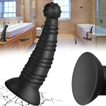 Small Anal Plug Butt Plug Particles Thread Anal Beads Anus Dilator Prostate Massager G-Spot Stimulation With Suction Cup Adult Anal Sex Toys For Men Women Beginners (S)