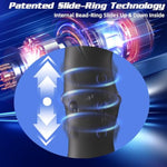 Wiggling Prostate Massager With Beaded Thrusting Ring, Vibrating Anal Butt Plug, App Remote Control Anal Male Adult Sex Toys For Men Women Couples, Anal Dildo Vibrator Sex Toy Game Play