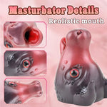 Animal Male Masturbator Pocket Pussy Mouth Sex Toy