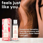 Water Based Lube - Versatile, Natural Feel - Toy And Silicone-Friendly For All Your Adventures - Water-Play & Edible - Made In Usa - Personal Lube For Women, & Couples (4 Fl Oz)