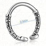 Stainless Steel Penis Ring Male Glans Ring To Increase Orgasm Sex Toys Delayed Ejaculation Increase Stimulation Chastity Bondage Sex Toys For Men (0.86In)