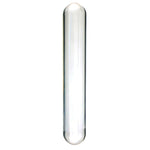 Crystal Glass Pleasure Wand Dildo Penis, Glas Anal Butt Plug Sex Toys Transparent Smooth Anal Plug Glass Double Ended Dildo G-Spot Stimulation Adult Sex Game Toy For Men Women Couple (4.5Cm)