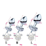 Waterproof Anal Plug Sex Toy for Men and Women - Thrusting Toys with Graduated Design