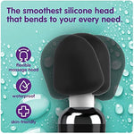 Vibrator, Sex Toys Wand Massager, Adult Toy For Women - G Spot Vibrators, Clitoris Stimulation, Dildo, Water-Resistant, Wireless, 20 Vibration Modes & 8 Speeds (Large, Black)