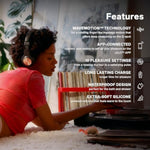 Ida Wave Dual App-Controlled Vibrator With 2 Powerful Motors And 10 Vibration Settings - Remote Control Sex Toy For Women And Couples, Coral Red