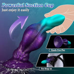 6.5" Fantasy Dog Knot Dildo, Anal Short Thick Knotted Monster Dildo With Suction Cup, Huge Butt Plug Large Alien Toy For Beginner, Prostate Massager Anal Sex Toys For Women Men Gay