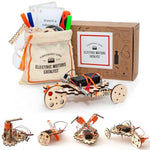 Robotics Engineering Kit | Designed By Scientists | 50 Plus Parts | 10 Plus Stem Projects For Kids 8 To 12 | Learn Electronics, Science | Grow Creativity, Grit | Diy Inventor Toy Gift