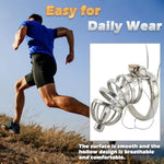 Male Chastity Cage Sex Toys Cock Cage, Metal Chastity Devices With 1.97 Inch Size Ring And Invisible Lock For Men Penis Exercise And Abstinence, Sex Toys For Men