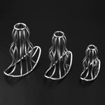 Stainless Steel Anal Butt Plugs Metal Hollow S&M Adult Sex Toys Vaginal Expander Women Men Games Trainer Gifts Pleasure Stimulator Flirting Supplies (Silver,M)