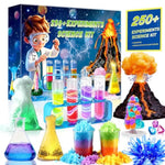 250+ Experiments Science Kits For Kids, Stem Activities Educational Science Kits Gifts With Chemistry Set, Erupting Volcano And Growing Crystal Tree