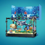 Fish Tank Aquarium Building Sets Holiday Toy, Ocean Theme Construction Toys, Educational Stem Creative Gift For Kids Ages 8-12 Boys And Girls, Ideal Gift For Christmas And New Year?889Pcs