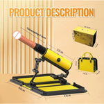 Adult Sex Toys Automatic Thrusting Dildo Sex Machine With Control, Compact Design, 6'' Realistic Warming, 3 Modes, Hands-Free For Men & Women, Ultra-Powerful Vibration, Elegant Discreet Case