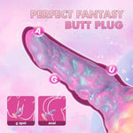 Monster Dildo, Fantasy Dildo, Silicone Alien Dildo, 7.4Nch Anal Dildo Anal Plug For U & G-Spot, Anal Toys With Strong Suction Cup, Fantasy Dildo Adult Sex Toys & Games For Men Women Couples