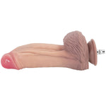 Realistic Silicone Dildo For Vac-U-Lock Medium & Large Sex Machine With Quick Air Connector Device User High-End Series (10.62” Dildo)