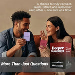 Deeper Connection, Couples Games With 150 Deep Questions To Build Intimate Connection & Trust, Relationship Couples Game For Christmas Nights, Christmas Stocking Stuffers