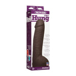 Vac-U-Lock - Hung - Made Of Ultraskyn - 12 Inch Dildo With Massive 8.5 Inches Girth - F-Machine And Harness Compatible - Chocolate