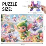 Jumbo Floor Puzzle For Kids,48 Piece Fairy Large Jigsaw Puzzles For Toddler Ages 3-5,Preschool Educational Toy Gift For Boys & Girls Ages 4-8