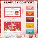 Christmas Scavenger Hunt Game, Xmas Games For Family Treasure Riddle Hunt Cards Game Activities, Winter Christmas Eve New Year Holiday Indoor Outdoor Party Games Supplies, Xmas Gifts For Adults, 03
