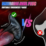 6.3" Large Butt Plug Huge Anal Plug, Realistic Dildo Big Buttplug Silicone Anal Toy For Man Women, Fantasy Anal Strecher Wearable Xl Butt Plug For Anal Training Sex Toys