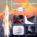 Sex Doll Heating Stick Sex Toy Heating Stick Led Indicator Light Heating Stick 42 ? Automatic Control Fast Heating Portable Vagina Toy Warmer Cleaning Usb Kitchen Coffee Heater Single-Headed