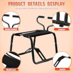 Sex Chair, Multifunction Sex Bench For Sex Position Enhancer, Weightless Riding Sex Stool With Elastic Bouncing Mount Sex Seat, Novelty Adult Toys Sex Furniture For Bedroom Games
