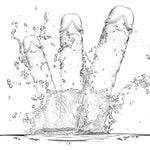 3 Piece (6'' 7'' 10'') Suction Cup Clear Realistic Dildo Set(Small Big Huge): Anal Dildo Trainer Kit Suitable With Strap-On Harness For Prostate Massage, G-Spot Butt Plug Stimulation