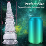 Tentacle Dildo 7In. Adult Sex Toys Realistic Monster Dildo Prostate Massager For Women Men Adult Sex Play?Transparent?