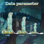 Realistic Squirting Dragon Dildo, 7.67In Long Fantasy Huge Thick Dildo Anal Sex Toy With Suction Cup,Silicone Adult Toy For Men And Women Couples (S)