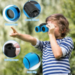 Binoculars For Kids Toy Binoculars Set For Age 3-12 Years Old Boys Girls Outside Play, Bird Watching, Camping, Educational Learning, Birthday Presents