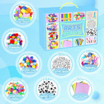 2000 Pcs Arts & Crafts Supplies Kit for Kids with Pipe Cleaners & Craft Storage Box