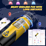 Sex Toys For Men Male Masturbator - Automatic Masturbators Cup With 7 Thrusting &Rotating Modes For Penis Stimulation, Electric Pocket Pussy Stroker, Adult Sex Toy With Suction Base