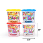4in1 Scented Modeling Dough Kit, 4 Vibrant Colors, 3 oz Cans