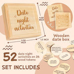 52 Couples Games Date Night Gifts - Fun Date Ideas Married Couple Gifts For Him Her, Anniversary Wedding Gift For Couples 2025, Date Night Games Activities, Boyfriend Valentines Day Gift