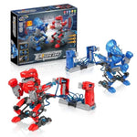 Hydraulic Boxing Bots, Stem Building Kit For Kids, Build 2 Hydraulic-Powered Battle Robots, Stem Educational Fighting Robot Toy Set, Christmas Birthday Gift For Boys & Girls Ages 8-18 Adults