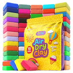 Flyflag Air Dry Clay - 70 Colors, Ultra Light And Soft, Non-Toxic Modeling Clay For Kids With Tools And Tutorials, For Creative Play And Learning
