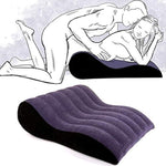 Inflatable Wave Pillow Multifunctional Positioning Cushion Ramp Body Pillow Portable Pvc Travel Pillow For Couples Deeper Position Support Pillow