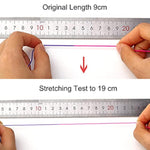 1mm Stretchy Rainbow Elastic String for Jewelry Making and Crafts