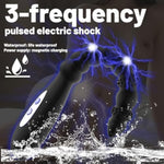 Anal Plug Sex Toys Vibrator, Electric Shock Anal Vibrator, Anal Sex Toys, 9 Beads Vibrating Anal Plug With 10 Powerful Vibrations 3 Electric Shock Pulse Modes, Anus Massager G-Spot Anal Sex Toy