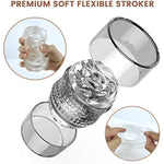 Manual Sucking Male Adult Sex Toys For Men Penis Stroker,Open Ended Male Men'S Sex Toy Masturbator Pocket Pussy Sleeve For Men,Masturbation Cup For Man Him,Pleasure Masturbators Pocket Pussies